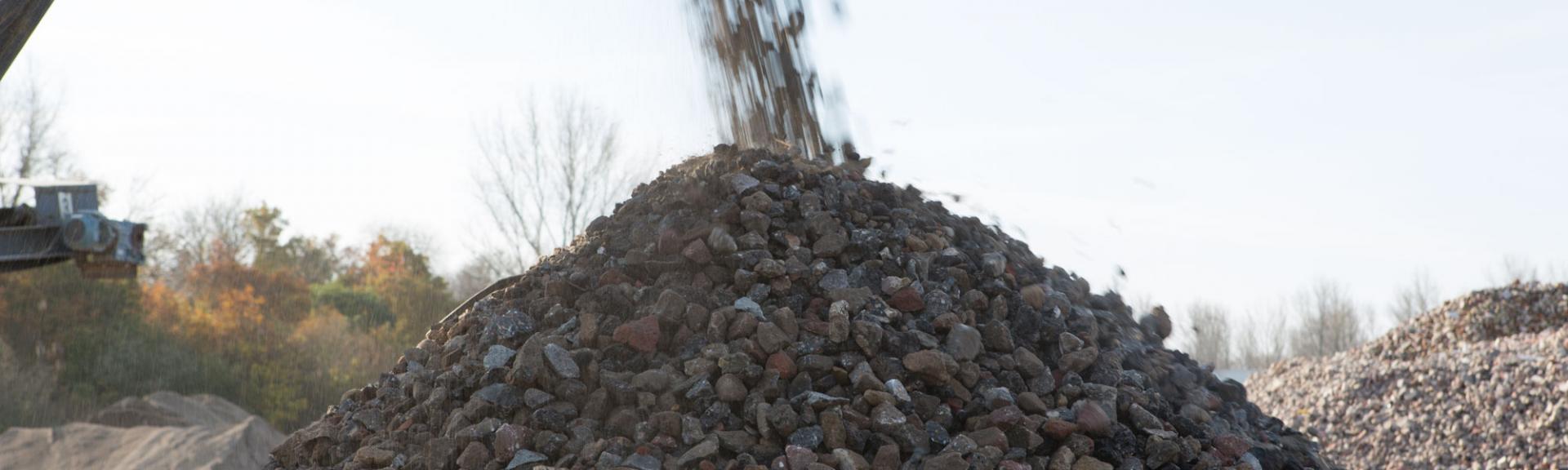 Verkauf > Güteüberwachte Recycling-Baustoffe